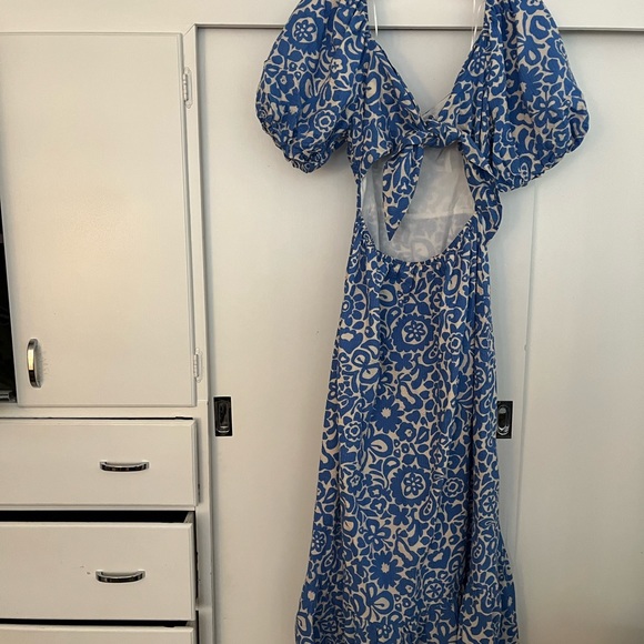 English Factory Floral Maxi Dress worn once - Picture 5 of 8